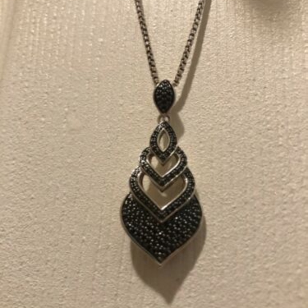 NWT $995 John Hardy Black Spinel Necklace Legends